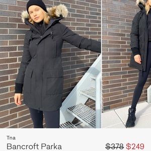 Aritzia T&A Bancroft Parka.